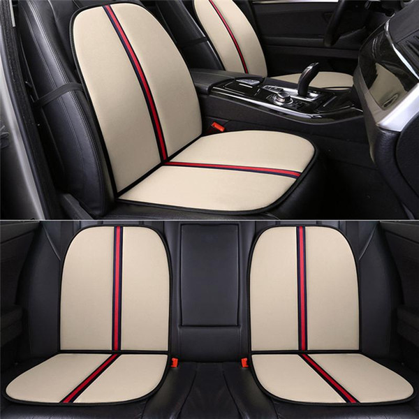 Car Seat Cushion Cover Fibre Sponge Single Univercial Seat Cushion Breathable Pad Auto Truck Protector Covers for Car Front