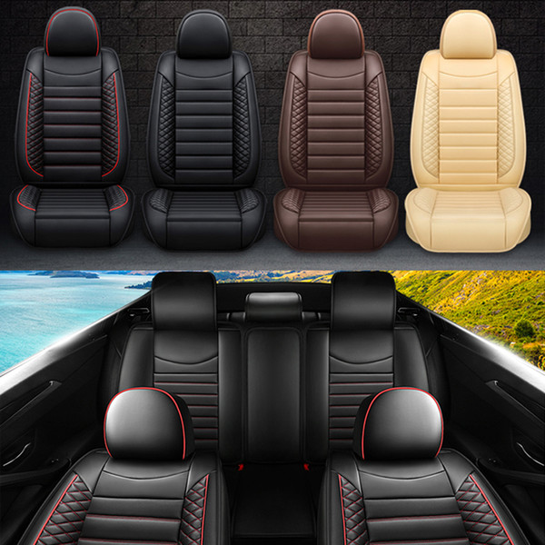 Universal 2020 New advanced car seat universal fashion cushion new special seat cover leather Full coverage Car seat cover Car styleing