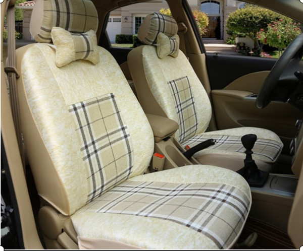 Linen Cloth Car Seat Covers for Chrysler 300c 2006 Seat Cover Set Auto Interior