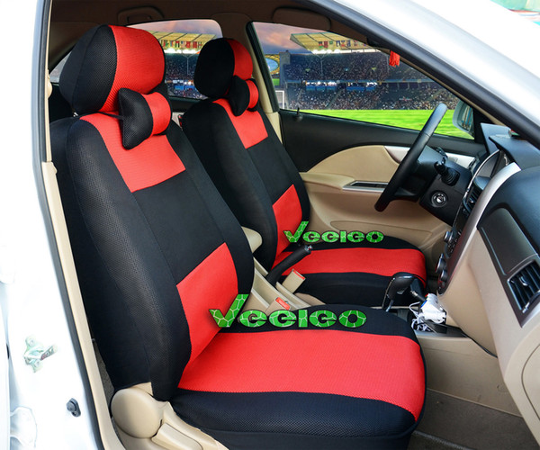 Universal Seat Cover For Mitsubishi Lancer Asx Outlander Pajero Galant With Sandwich Meterial+Logo+wholesale+Free Shipping