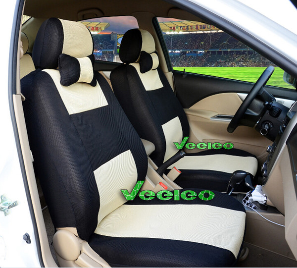 7 Colors Universal Seat Cover For SUZUKI Sx4 Liana Swift Jimny With Breathable Material+Airbag Compatible+Logo+wholesale+Free Shipping