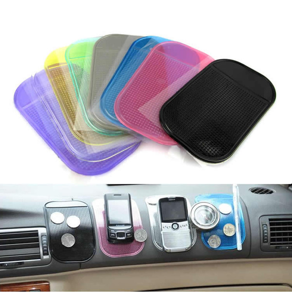 10pcs/lot Anti Slip Mat Non Slip Car Dashboard Sticky Pad Mat Powerful Silica Gel Magic Car Sticky Pad