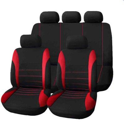 Universal Car Seat Cover 9 Set Full Seat Covers Crossovers Sedans Auto Interior Accessories Full Cover Set for Car Care Full Seat Covers