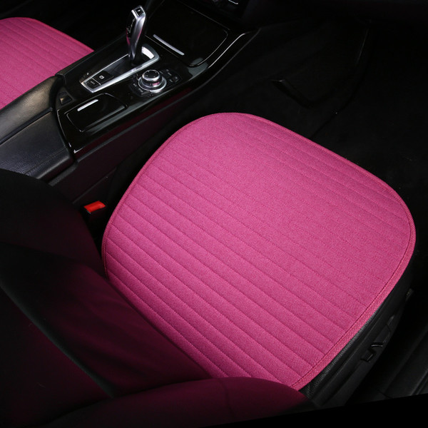 Seasons Universal Car Seat Cushion Auto Interior Accessories Soft Pink Car Seat Cover For Front Seat