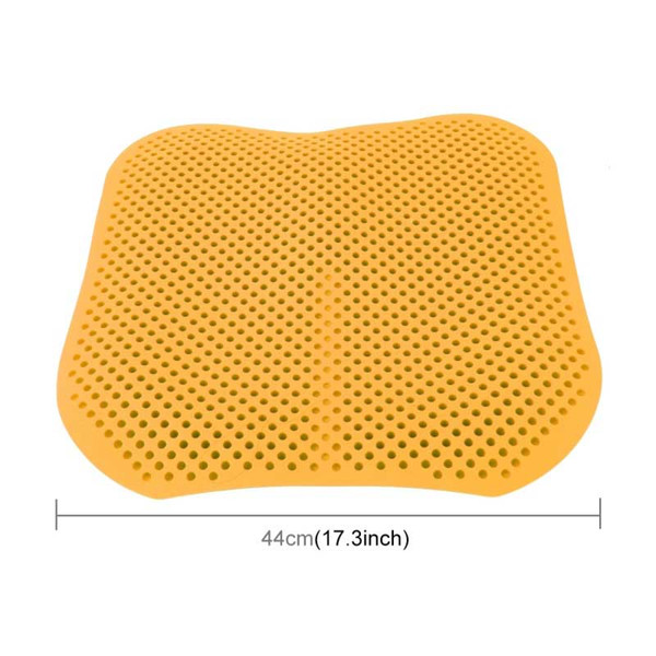 Car Seat Cushions Massage High Memory Silicone Breathable Mesh Silica Gel Auto Car Seat Covers