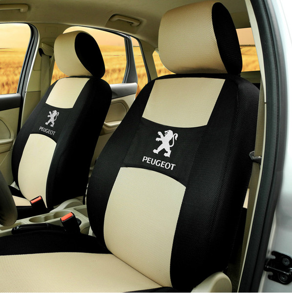 Car Seat Protector Full Set for Peugeot 407 308 SW 3008 4008 All Seasons Cushion Car-covers Car Seat Cover