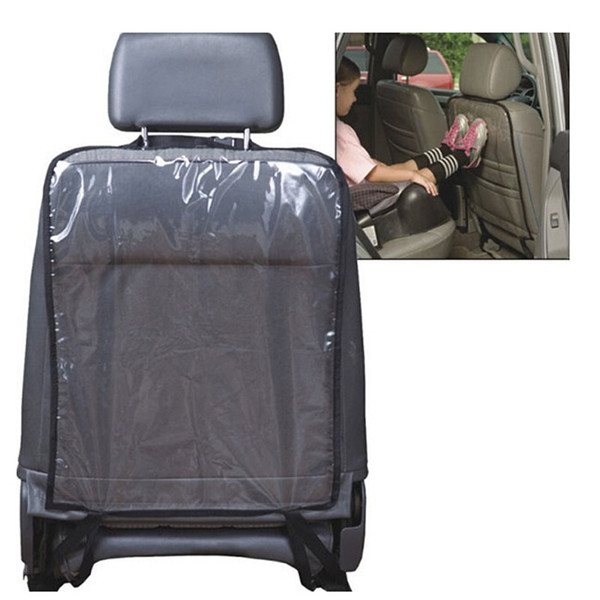 Transparent Car Seat Back Protector dust-proof Children Kick Mat Protects from Mud Dirt waterproof Car-cover car seat covers