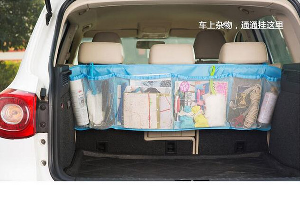 100pcs Car Back Seat Organizer Storage Bag Kick Mat Protector Tissue Box Travel Holder Pouch Hanger Accessories #HC57