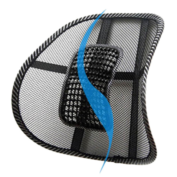 Chair Back Support Massage Cushion Mesh Relief Lumbar Brace Car Truck Office Home Cushion Seat Chair Lumbar Back Support Chair