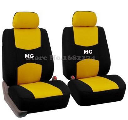 2 front seats Universal car seat covers MG GT MG5 MG6 MG7 mg3 mgtf accessories car cushions