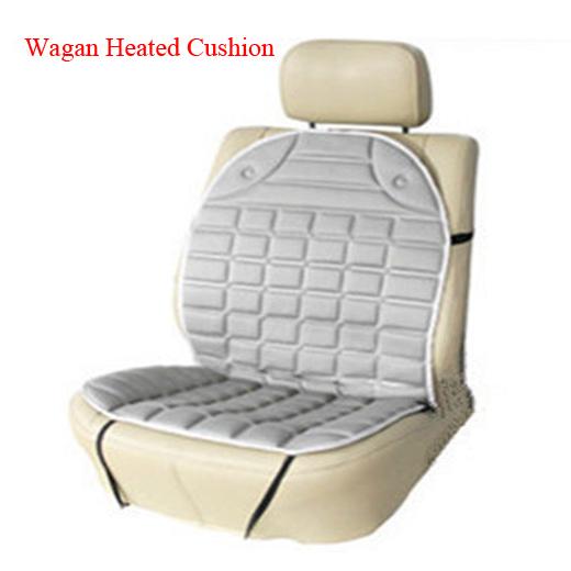 Perfect for cold winter or evening drives automobile seat cushion maintains a temperature between 110 and 120 degrees