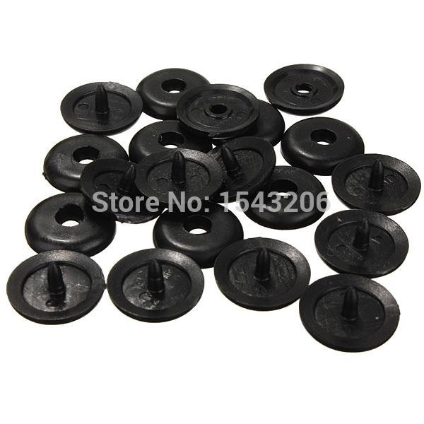 10pcs Seat Belt Buckle Holder Fasteners Clips Seat belt Stop Button For Ford small order no tracking