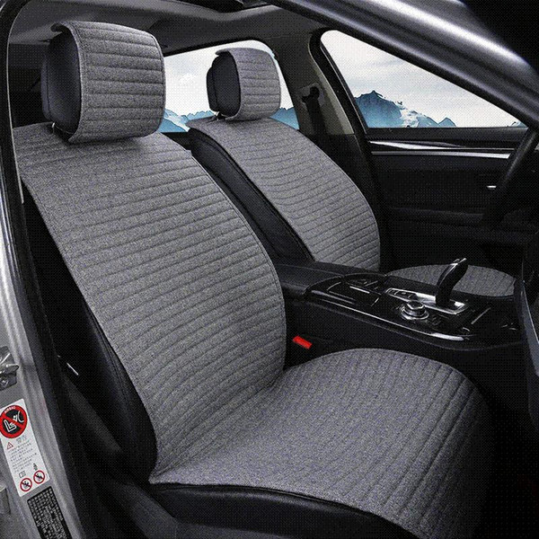 2 pcs cover mat Protect car seat cushion Universal/O SHI CAR seat covers Fit Kia etc.Most Automotive interior, Truck, Suv,or Van