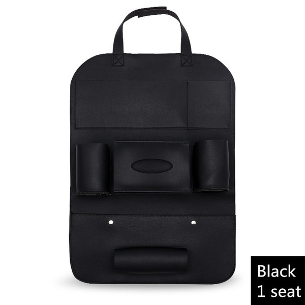 High quality PU car backrest bag Incorporated Finishing debris save Save interior space Behind the seat