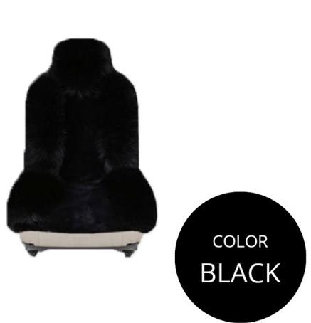 Car Seat Cover Long Wool Winter Universal Sheepskin Fur Front Seat Cushion Natural Covers Car-styling Auto Interior Accessories