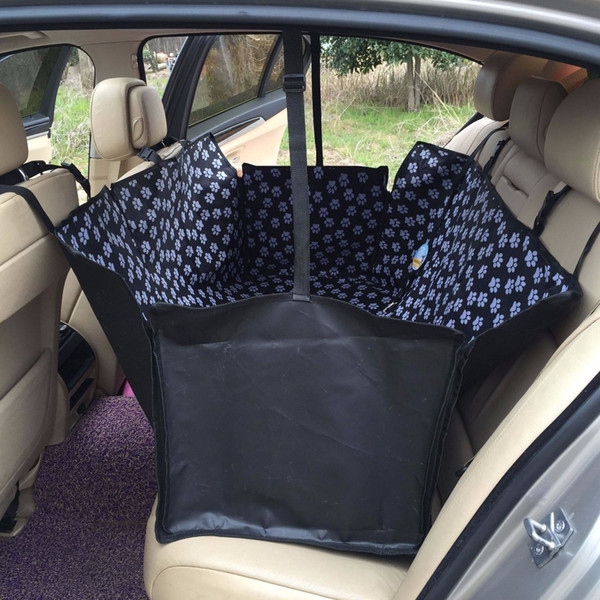 new fashion Paw High Quality Oxford Waterproof Car pet Seat Covers Pet Dog Car Seat Cover Hammock Style Pet barrier