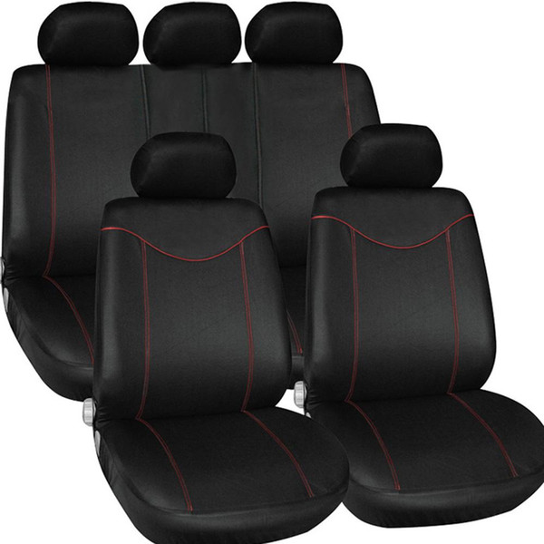 Car Cover Auto Interior Accessories Styling Car Seat Cover Universal Seat Cushion Supply 9PCS/ste Anti Mud Storage Bag