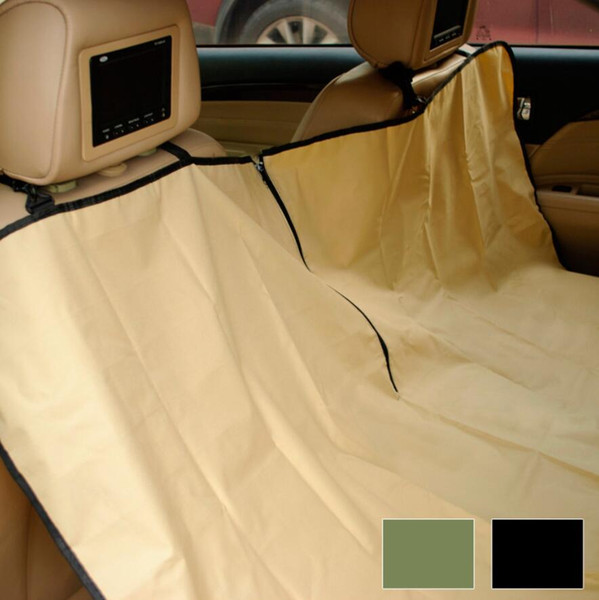 Waterproof Pet Dog Car Seat Covers Hammock Car Rear Cushion Oxford Fabric Pet Supplies Protector Mat 145*130cm NNA337