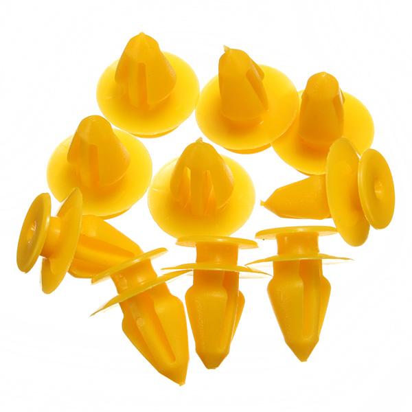 10x Car Interior Door Trim Panel Card Clip Fastener For Ford Focus Galaxy Yellow order<$15 no tracking