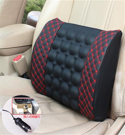 Car Seat lumbar support 12V Car Vehicle Electrical Massage back cushion tournure headrest lumbar support Car massage waist