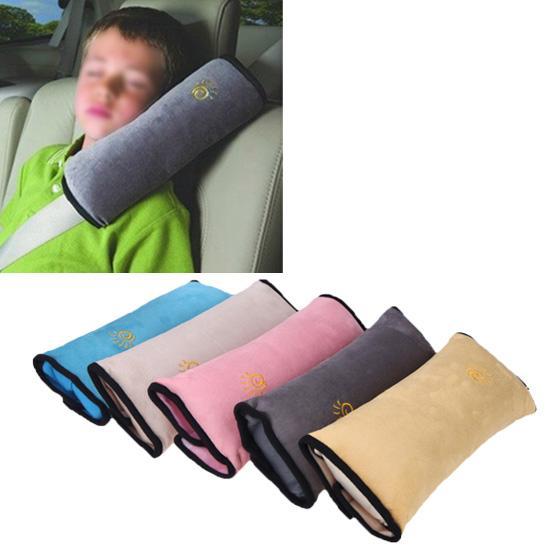 Portable Universal Car Seat Pillow Baby Shoulder Safety Belts Children Strap Child Protection Support Cushion Supply Interiror