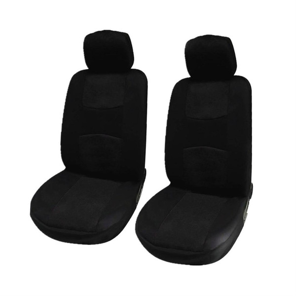 4Pcs Car Seat Covers Auto Interior Polyester Composite Sponge Universal Fit Cover Fits all Standard Car Seats