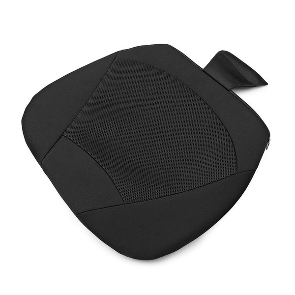 Universal Car Breathable Anti Skid Rubber Sponge Seat Cushion PVC Material Black Color High Quality Car Or Office Seat Cushion