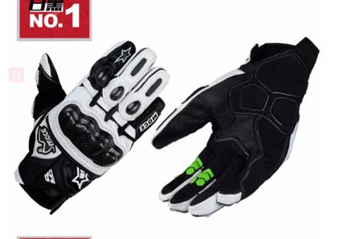 Motorcycle gloves breathable rider carbon fiber cycling protective equipment anti-fall motorcycle gloves winter motorcycle male