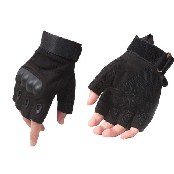 Tactical Equipment Tactical Gloves Fingerless Half Finger Safety Sports Glove Hiking Climbing Gloves For Cycling Bike Motorcycle Fishing