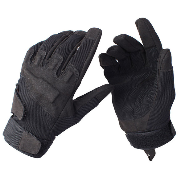 Men Outdoor Tactical Sport Gloves High Quality Wearproof Black Hawk Gloves To Climbing Cycling Ski Snowboard Motorcycle Full Finger Gloves