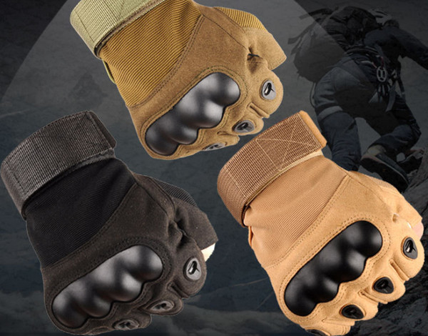 2018 Outdoor Half Finger Gloves Men's Summer Sports Fitness Dumbbells Wrist Protection Skid Cycling Tactics Gloves