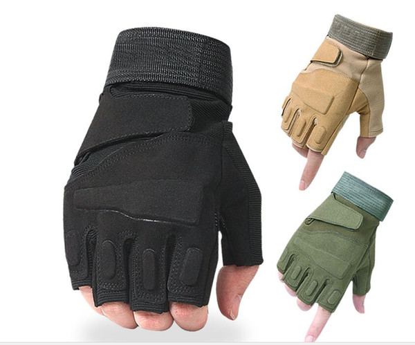 Blackhawk Hell Storm Tactical Gloves Army Combat Airsoft Shooting Bicycle Fingerless Gloves Paintball Half Finger Gloves