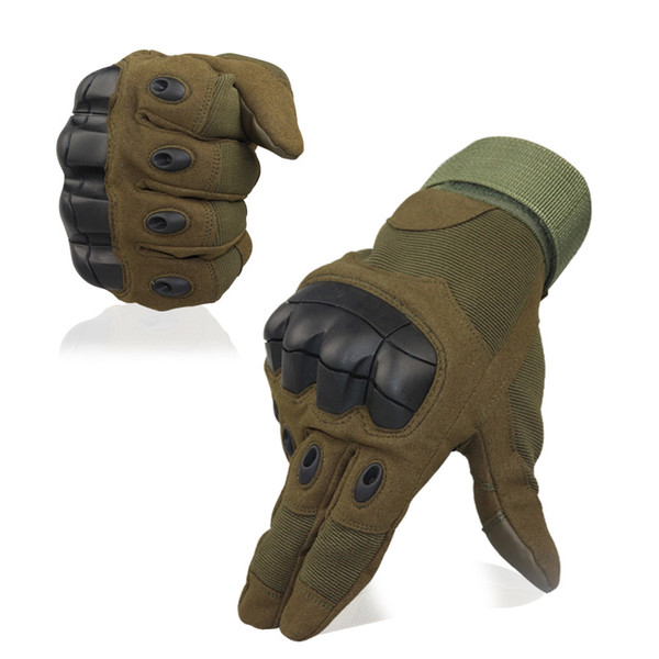 Mens Tactical Full Finger Gloves Hard Knuckle Gloves for Shooting Airsoft Motorcycle Outdoor Gloves Tactical Gear