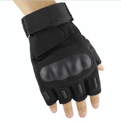 New, free shipping, half finger summer heat-resistant sunscreen breathable anti-fall collision wild rock climbing riding rappelling tactical