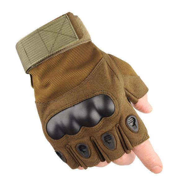 Outdoor Sports Motocycle Cycling Gloves Paintball Airsoft Shooting Hunting Tactical Camouflage Camo Half Finger Tacitcal Gloves NO08-013