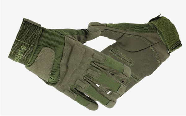 3 Colors New Outdoor Tactical Gloves Riding Sports Fitness Motorcycle Gloves Mountaineering Anti-Skid Touch Screen Full Finger