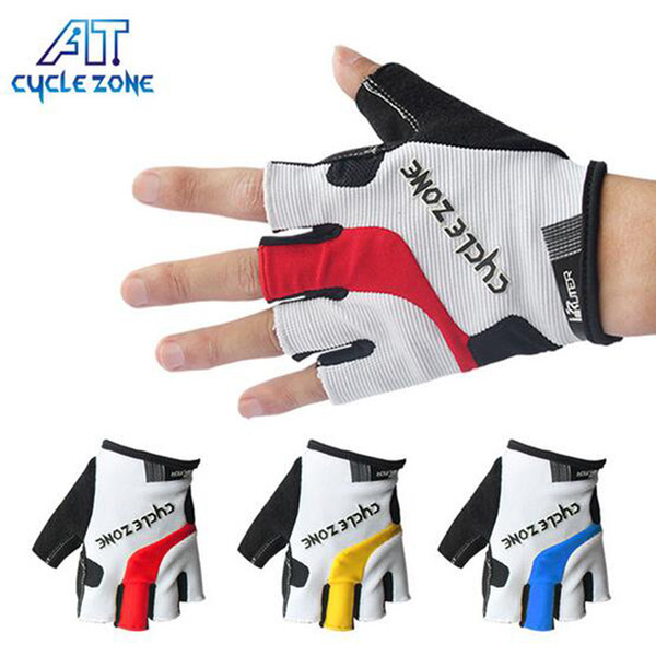 Mountain Bike Short Finger Gloves Summer Bike Semi - Finger Gloves Professional Outdoor Sports Semi-finger Riding Gloves