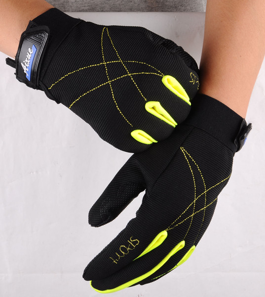 Unisex Cycling Gloves Free Size Full Finger Fashion Touchscreen Outdoor Sports Riding Climbing slip resistant Gloves