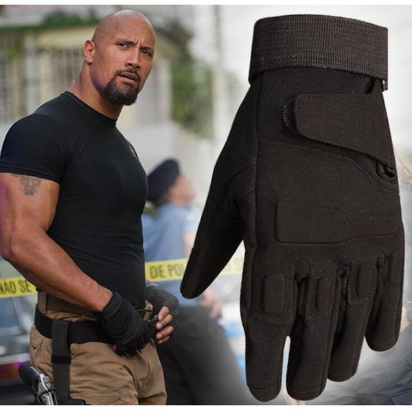 Men's Protective Full Finger / Fingerless Tactical Gloves Outdoor Militar Army Combat Gloves Riding Hiking Fitness Gloves