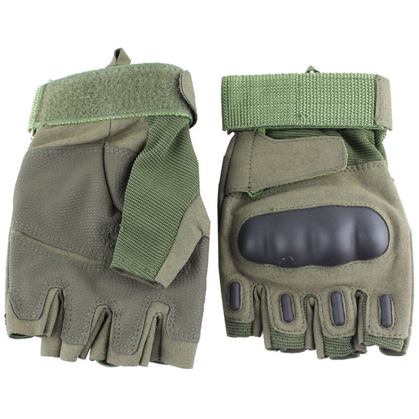 Outdoor Sports Motocycle Cycling Gloves Paintball Airsoft Shooting Hunting Tactical Camouflage Camo Half Finger Tacitcal Gloves SO08-054