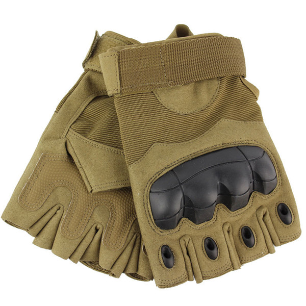 Outdoor Sports Motocycle Cycling Gloves Paintball Airsoft Shooting Hunting Tactical Camouflage Camo Half Finger Tacitcal Gloves SO08-070