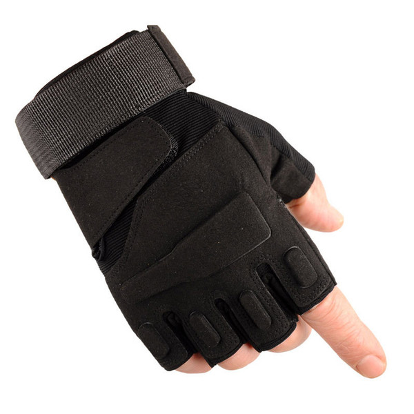 Outdoor Sports Motocycle Cycling Gloves Paintball Airsoft Shooting Hunting Tactical Camouflage Camo Half Finger Tacitcal Gloves NO08-011