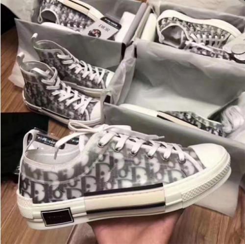 2020 19SS Oblique technology fabrics high help casual Shoes B23 Mens luxùry Shoes Womens fashion casual Shoes size 36-45