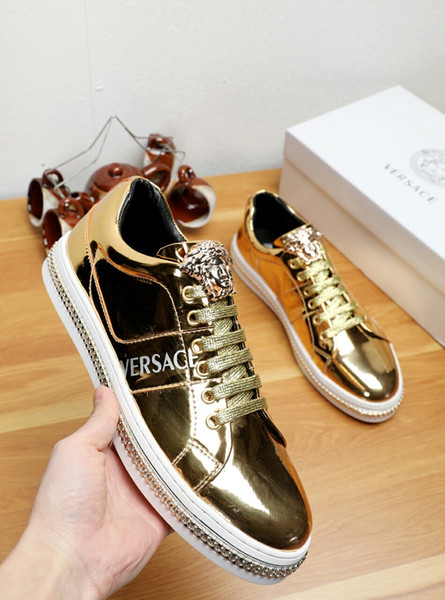 Free shipping platform hot sale 2020 latest fashion luxury casual sports shoes wild basketball men's shoes hand-stitched atmosphere upscale6
