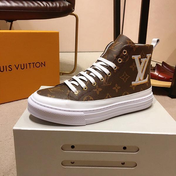 Free shipping 2020 Latest Luxury fashion high heel shoes men s Casual running shoes Leather material Lycra upper high quality size38-44