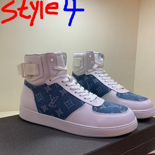Fashion luxury high quality trainer men's shoes autumn and winter casual shoes coach sneakers classic men's shoelace box size 38-4