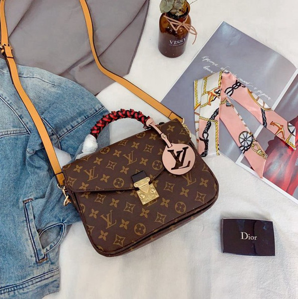 TOP Women Fashion messenger For Women Luxury Leather Handbags Women Bag Ladies Shoulder Messenger Quality Guarantee - 00239
