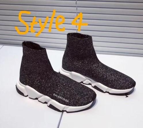 High quality popular fashion men's casual shoes and stylish comfortable running shoes canvas rubber flat socks shoes