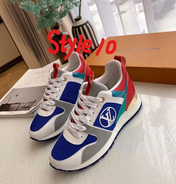 Fashion mesh women's tennis shoes and classic beautiful comfortable running shoes non-slip rubber boutique casual shoes