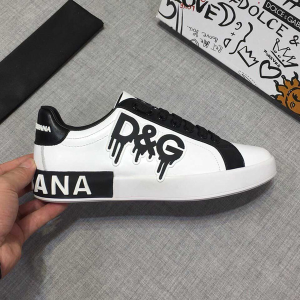 DHL free shipping 2020 New style flat shoes Fashion design Business Men's shoes comfortable casual shoes breathable high quality size38-44